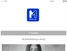 Tablet Screenshot of marl1.nl